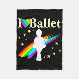BALLERINA DREAMS IS WAAR FLEECE DEKEN
