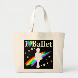 BALLERINA DREAMS IS WAAR GROTE TOTE BAG