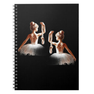Ballerina Dreams - Waterverf Dance Spiral Notebo Notitieboek