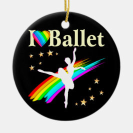 BALLERINA DROMEN KOMEN TOT WARE VORMGEVING KERAMISCH ORNAMENT