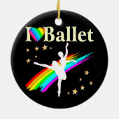 BALLERINA DROMEN KOMEN TOT WARE VORMGEVING KERAMISCH ORNAMENT (Achterkant)