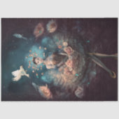 Ballerina droomt vogelpest Butterflies Tissuepapier (Voorkant)