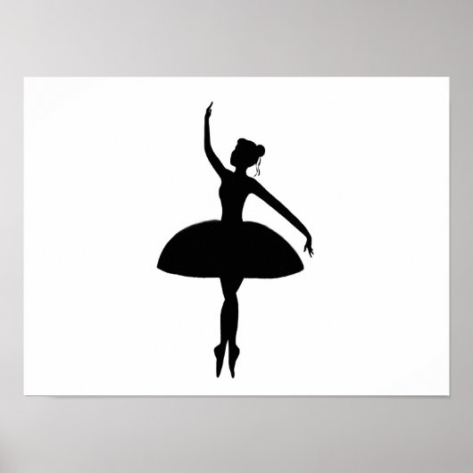 Ballerina druk Poster (Voorkant)