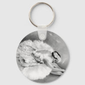 Ballerina Dying Swan Sleutelhanger (Voorkant)