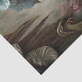 Ballerina Eend – Whimsical Vintage Decoupage Tissuepapier (Detail)