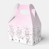 Ballerina Elephant Dance Overweging Bedankdoosjes (Achterkant)