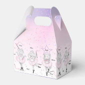 Ballerina Elephant Dance Overweging Bedankdoosjes (Achterkant)