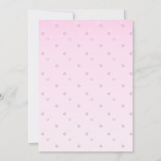 Ballerina Elephant Dance Overweging Kaart (Achterkant)