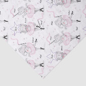 Ballerina Elephant Dance Overweging Tissuepapier (Detail)