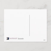 Ballerina en Nutcracker Digital Art Briefkaart (Achterkant)