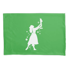 Ballerina en Nutcracker met Kerstmis Kussensloop