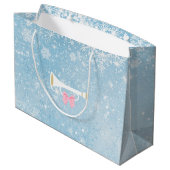 Ballerina en Nutkraker kerstcadeautas Large Cadeautasje (Achterkant Gekanteld)