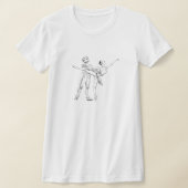 Ballerina en Robot T-shirt (Laagn)