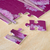 Ballerina en Roze Mums Legpuzzel (Zijkant)