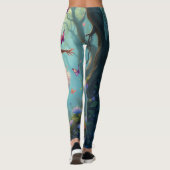 Ballerina en vlinders Leggings (Achterkant)