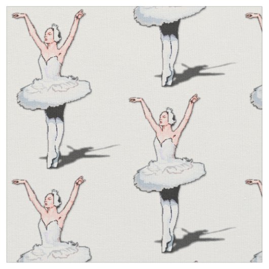 Ballerina Fabric Stof (Close Up)