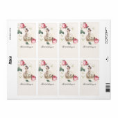 Ballerina Fairy Bookplaat Etiket (Full Sheet)