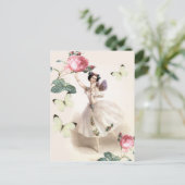 Ballerina Fairy Briefkaart (Staand voorkant)