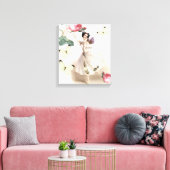 Ballerina Fairy Canvas Afdruk (Insitu (Woonkamer))