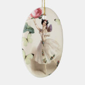 Ballerina Fairy Keramisch Ornament (Rechts)