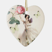 Ballerina Fairy Keramisch Ornament (Rechts)
