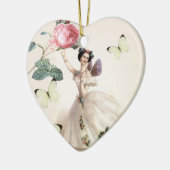 Ballerina Fairy Keramisch Ornament (Links)