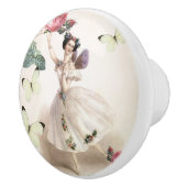 Ballerina Fairy Keramische Trek Knop (Rechts)