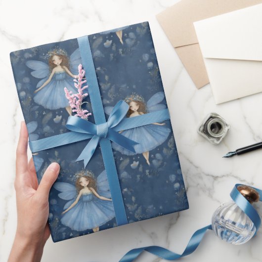 Ballerina Fairy meisje verjaardag Cadeaupapier (Geschenken)