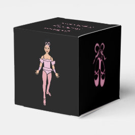 Ballerina Favor Box #2 Bedankdoosjes