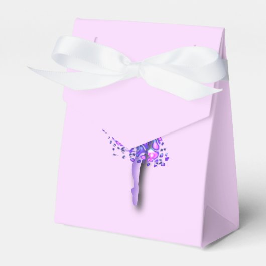Ballerina Favor Box Ballet Dance Bedankdoosjes (Voorkant Zijde)