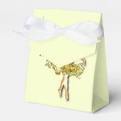 Ballerina Favor Box Ballet Dancer Vrouw Bedankdoosjes (Voorkant Zijde)