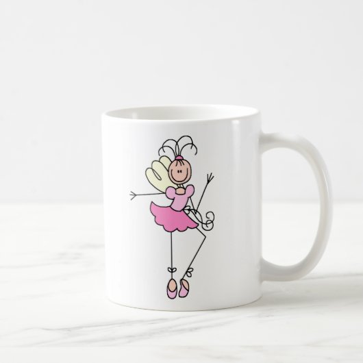 Ballerina Fee In Roze Mok (Rechts)