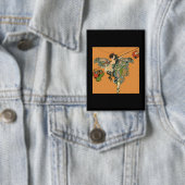 Ballerina Fee Met Lantaarns Button (Insitu)