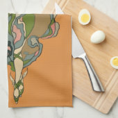 Ballerina Fee Met Lantaarns Theedoek (Quarter Fold)