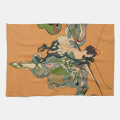 Ballerina Fee Met Lantaarns Theedoek (Horizontaal)