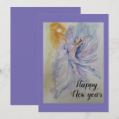 Ballerina Feestdagenkaart (Voorkant / Achterkant)