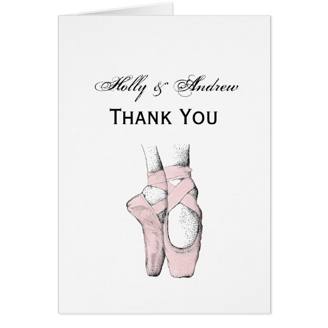 Ballerina Feet on Pointe #1 Lt Roze (Voorkant)