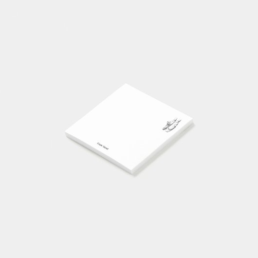 Ballerina Feet on Pointe #1 Post-it® Notes (Schuin)