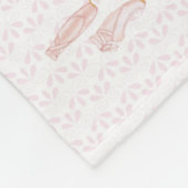 Ballerina Fleece Deken (Hoek)