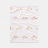 Ballerina Fleece Deken (Voorkant)