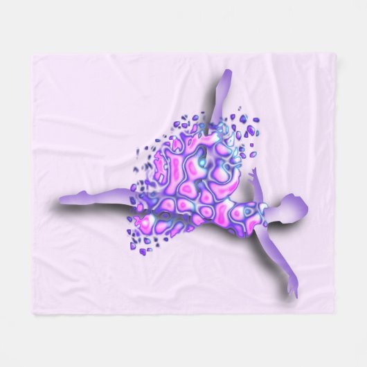 Ballerina Fleece Deken (Voorkant (Horizontaal))