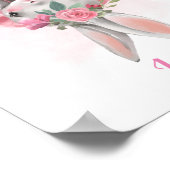 Ballerina Floral Bunny Print (Hoek)