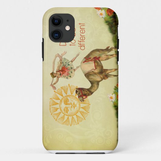 Ballerina, Flowers en Camel Collage Case-Mate iPhone Case (Achterkant)