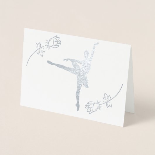 Ballerina Folie Kaarten (Voorkant)