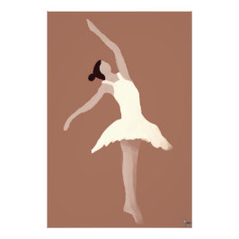 BALLERINA FOTO AFDRUK