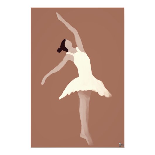 BALLERINA  FOTO AFDRUK (Voorkant)