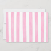 Ballerina foto uitnodiging (Achterkant)