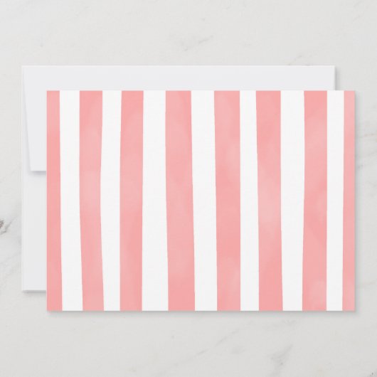 Ballerina foto uitnodiging (Achterkant)