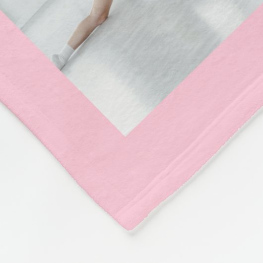 Ballerina Fotocollage Fleece Deken (Hoek)