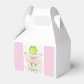 Ballerina Frog Bedankdoosjes (Achterkant)